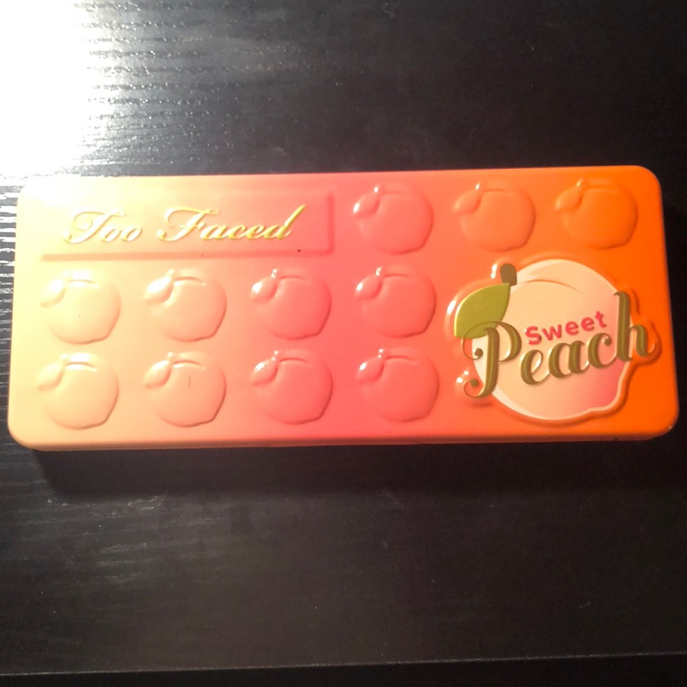 too faced sweet peach palette
